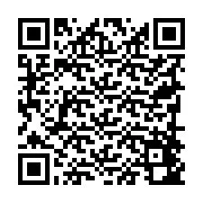 QR kód a telefonszámhoz +19798442614