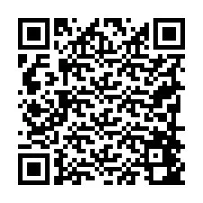 Código QR para número de teléfono +19798442735