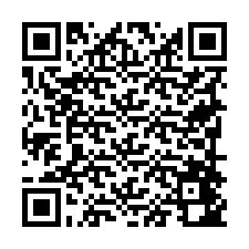 QR kód a telefonszámhoz +19798442736