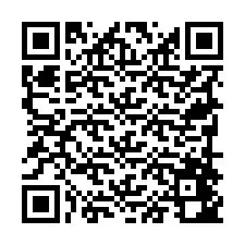 Codice QR per il numero di telefono +19798442744