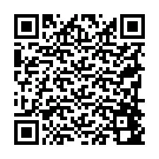 Código QR para número de teléfono +19798442770