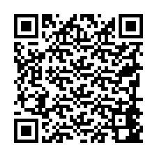 Código QR para número de teléfono +19798442820