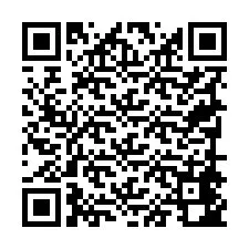 Código QR para número de telefone +19798442849