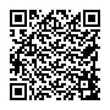 Código QR para número de telefone +19798443517