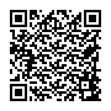 QR-koodi puhelinnumerolle +19798443567