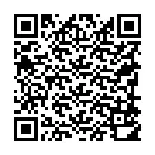 QR Code pour le numéro de téléphone +19798510020