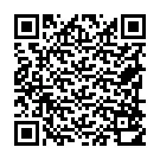 Código QR para número de teléfono +19798510677