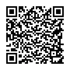 QR-koodi puhelinnumerolle +19798511272