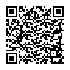 QR Code pour le numéro de téléphone +19798511780