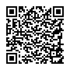 Código QR para número de teléfono +19798511800