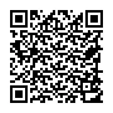 QR kód a telefonszámhoz +19798512187