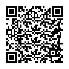 Código QR para número de teléfono +19798517641