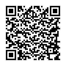 Código QR para número de teléfono +19798518358