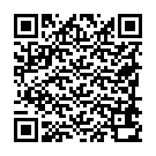 QR-koodi puhelinnumerolle +19798630836