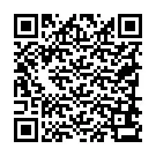 QR-koodi puhelinnumerolle +19798633099