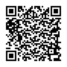 Codice QR per il numero di telefono +19798636228