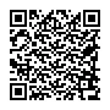 Código QR para número de telefone +19798636323