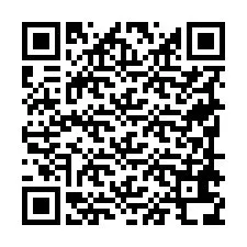 Kode QR untuk nomor Telepon +19798638872