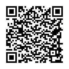 Código QR para número de teléfono +19799972373