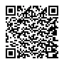 QR код за телефонен номер +19802000248