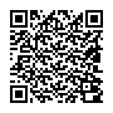 Código QR para número de teléfono +19802000259