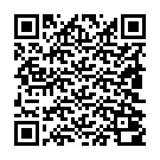 QR код за телефонен номер +19802000274