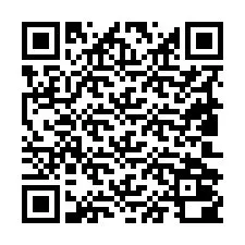 QR-koodi puhelinnumerolle +19802000318