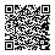 Código QR para número de teléfono +19802000637