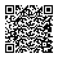 QR код за телефонен номер +19802001153