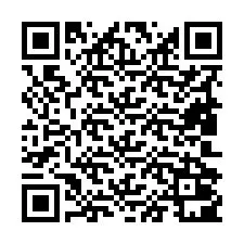 QR Code pour le numéro de téléphone +19802001217