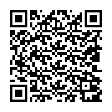 QR-код для номера телефона +19802001218