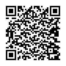 Código QR para número de teléfono +19802001323