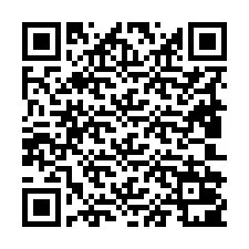 Código QR para número de teléfono +19802001402