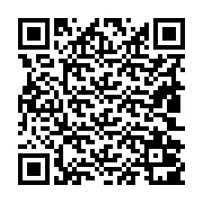 Código QR para número de teléfono +19802001525