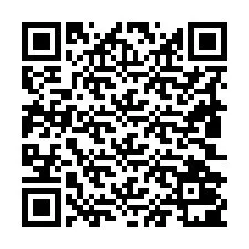 QR Code pour le numéro de téléphone +19802001724