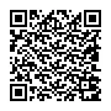 QR-koodi puhelinnumerolle +19802001848