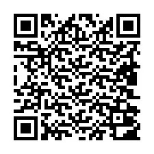 QR-код для номера телефона +19802002076