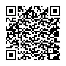 QR-koodi puhelinnumerolle +19802002149