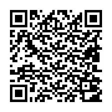 QR Code pour le numéro de téléphone +19802002157