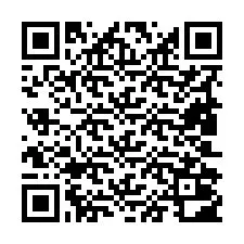 QR-koodi puhelinnumerolle +19802002197