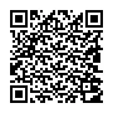 QR Code pour le numéro de téléphone +19802002974