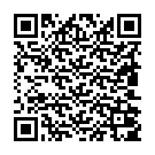 QR Code pour le numéro de téléphone +19802005084