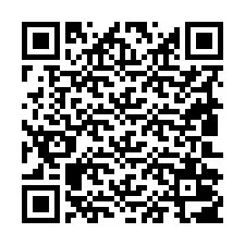 Kod QR dla numeru telefonu +19802007554