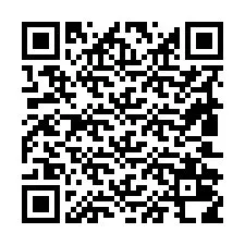 Código QR para número de teléfono +19802018581