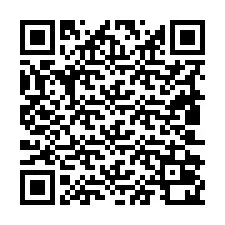 Código QR para número de teléfono +19802020094
