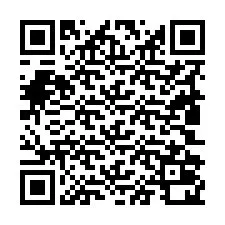 QR-код для номера телефона +19802020124