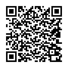 Codice QR per il numero di telefono +19802020319