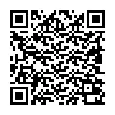 QR Code สำหรับหมายเลขโทรศัพท์ +19802020468