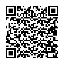 QR-code voor telefoonnummer +19802020546