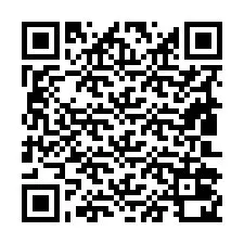 QR-koodi puhelinnumerolle +19802020855